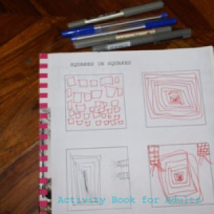 squares in squares by 6-y-o